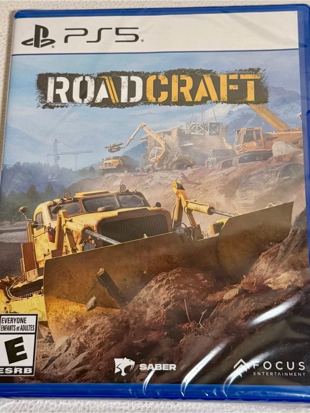 RoadCraft PS5 Brand New Factory Sealed Physical Video Game Focus Saber 2025